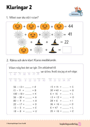 GRATIS: Halloween-matte 2