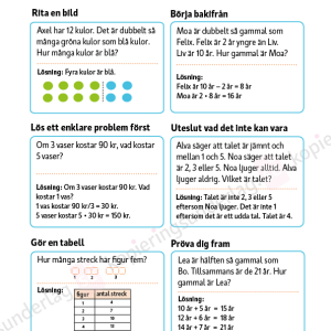 Problemlösningsstrategier åk 1–3 - Image 3