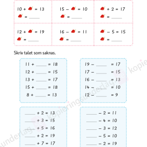 Likheter åk 1–3 - Image 3
