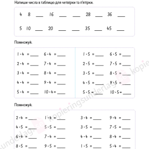 Multiplikation på ukrainska och svenska - Image 5