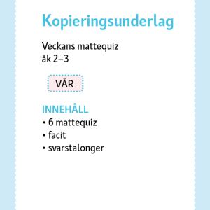 Veckans mattequiz åk 2–3 - Image 2