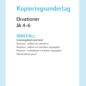 Ekvationer åk 4–6 - Image 2