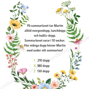 Tipspromenad med sommarmatte för åk 4–6 - Image 4