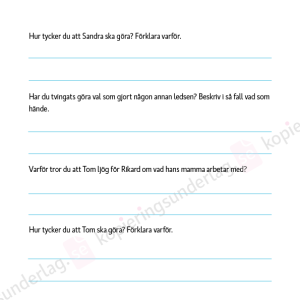 Träna inför de nationella proven i svenska åk 3, Läsa, skriva och språkbruk - Image 6