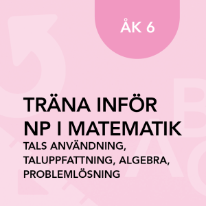Träna inför de nationella proven åk 6 – tals användning, algebra, problemlösning