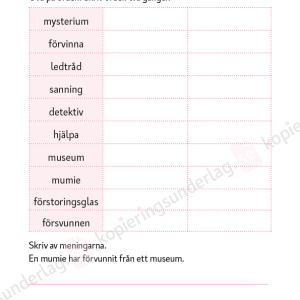 Veckans 10 ord vt åk 3 - Image 5