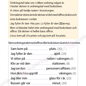 Räkneord åk 2-5 - Image 5
