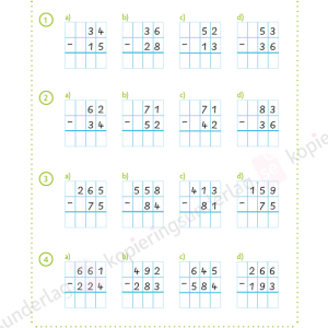 Subtraktionsalgoritmer åk 1–3 - Bild 5