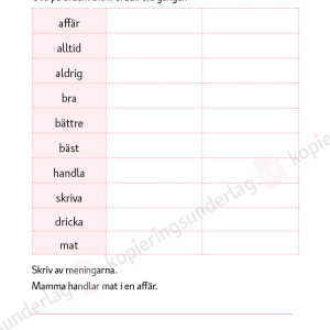 Veckans 10 ord vt åk 1 - Image 5