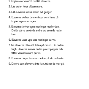 Veckans 10 ord ht åk 2 - Image 3