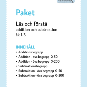 Läs och förstå addition och subtraktion åk 1-3 - Image 2