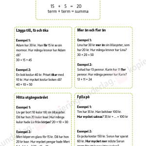 Läs och förstå addition och subtraktion åk 1-3 - Image 3