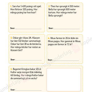 Jag är klar! Matematik åk 3 - Bild 6