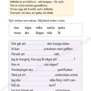 Verb åk 4-6 - Image 5