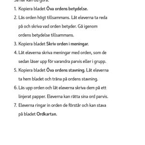 Kan du orden? vt åk 5 - Image 3
