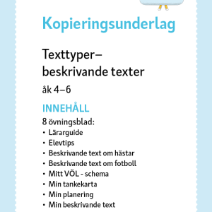 Texttyper beskrivande texter åk 4-6 - Image 2