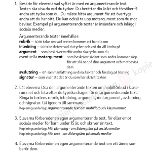 Texttyper argumenterande texter åk 4-6 - Image 3