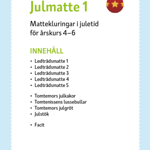 Julmatte 1 åk 4-6 - Image 2