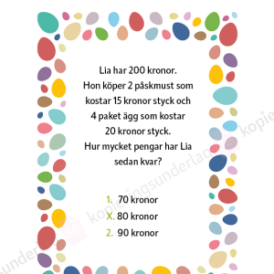 Tipspromenad med påskmatte åk 4–6 - Image 5