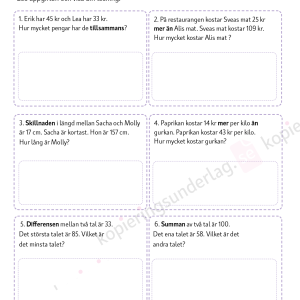 Läs och förstå de fyra räknesätten åk 4-6 - Image 4