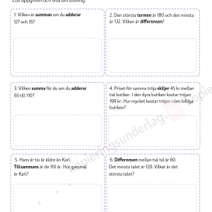 Läs och förstå de fyra räknesätten åk 4-6 - Image 5