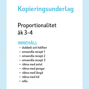 Proportionalitet åk 3–4 - Image 2