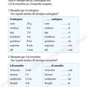 Proportionalitet åk 3–4 - Image 4