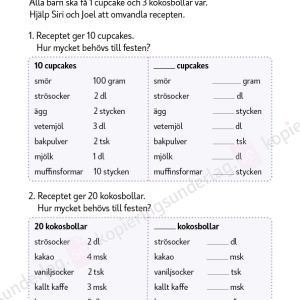 Proportionalitet åk 3–4 - Image 5