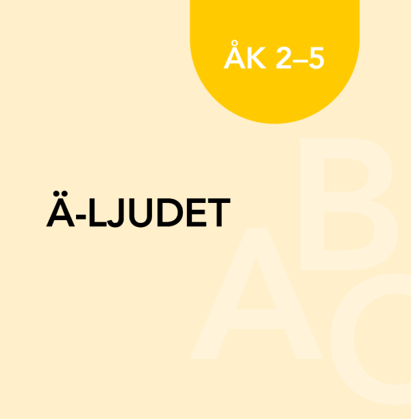 Ä ljudet åk 2-5
