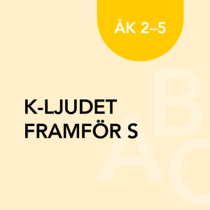 K ljudet framför s åk 2-5