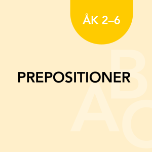 Prepositioner åk 2-6