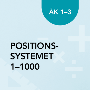 Positionssystemet 1–1000 åk 1–3