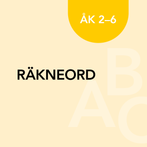 Räkneord åk 2-5