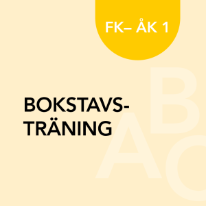 Bokstavsträning FK-åk 1