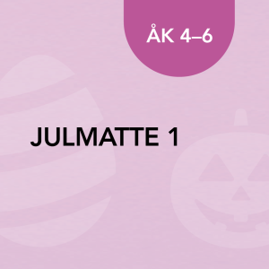 Julmatte 1 åk 4-6