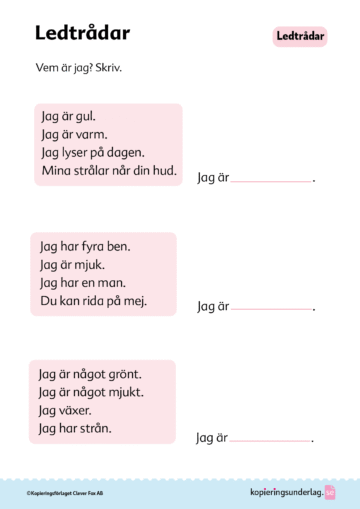 Från bokstav till ord 4, bokstäverna CXQWZ - Bild 7